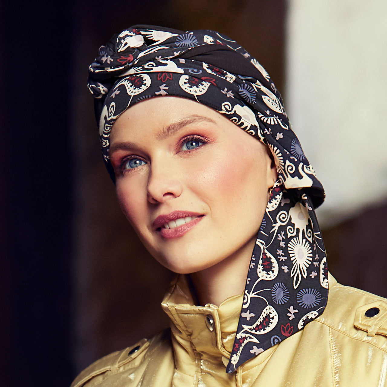 HocMantra Scarf - Long Printed 0724 Modern Paisley