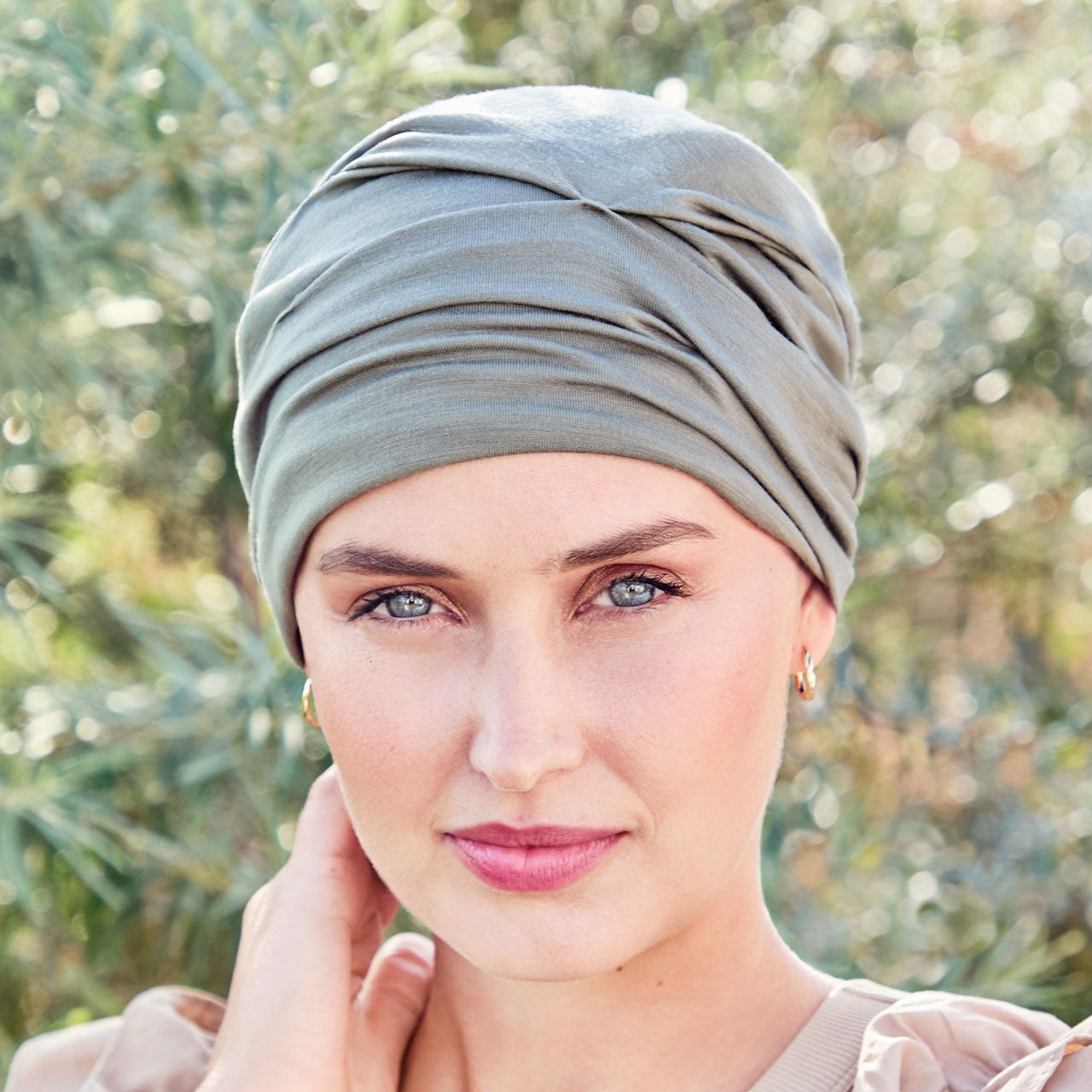 B.B. HocBecca Turban 4062 Khaki Green