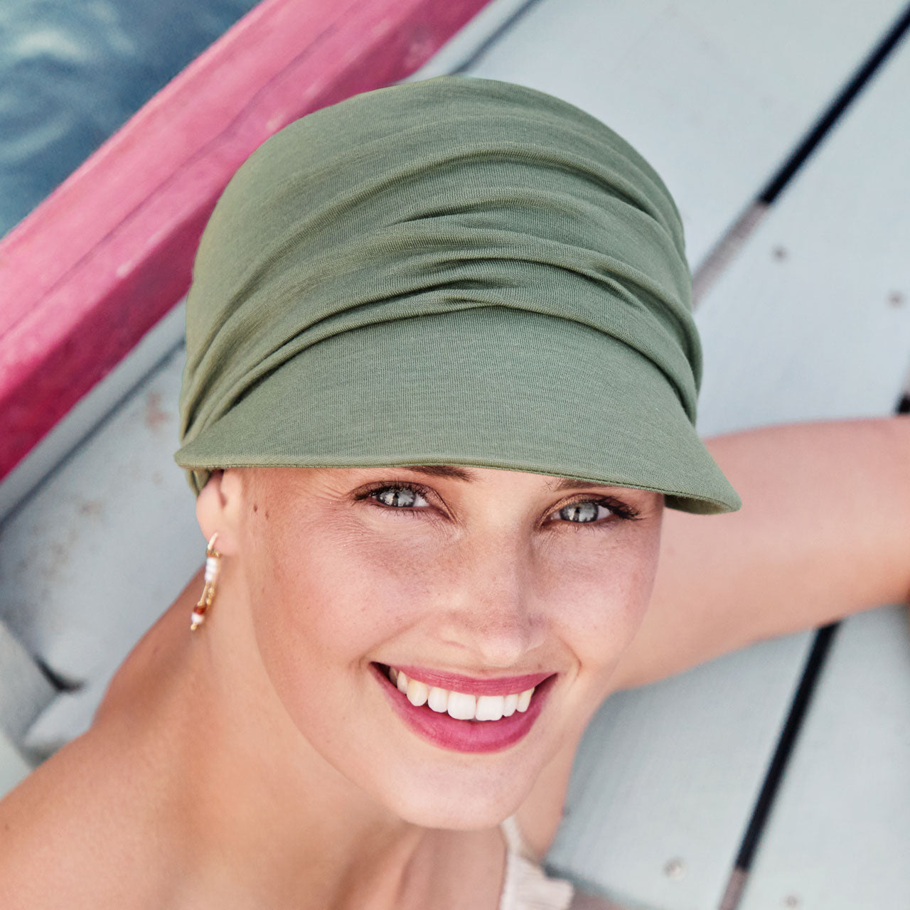 B.B. HocBella Cap - Sun 4062 Khaki Green