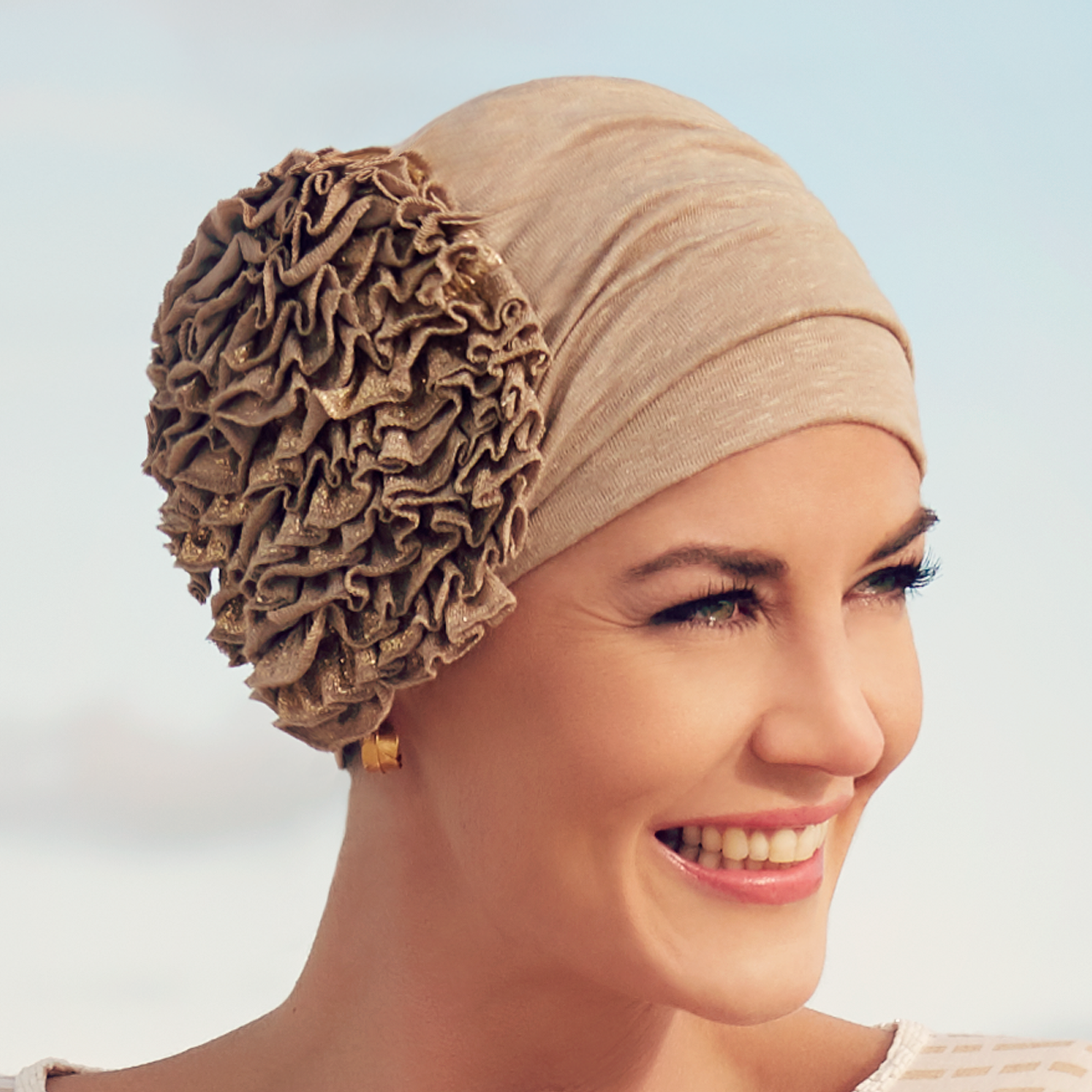 HocAimee Turban 0535 Simply Taupe Linen